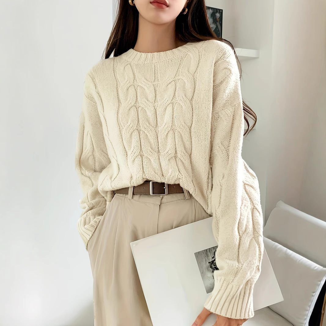Mara™ | Oversized trui met blote schouders