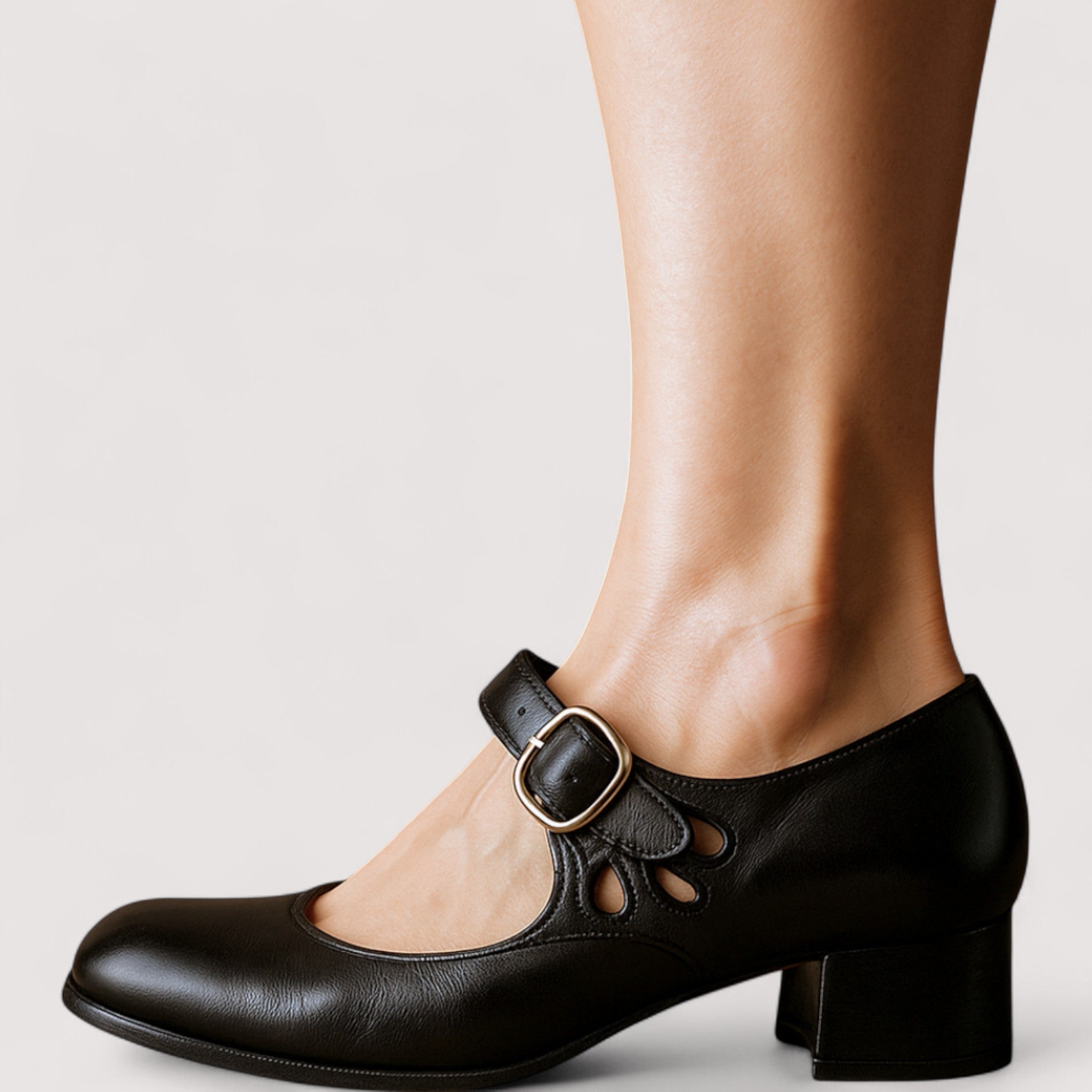 Els | Orthopedische leren sandalen met comfortabele wedge-zool