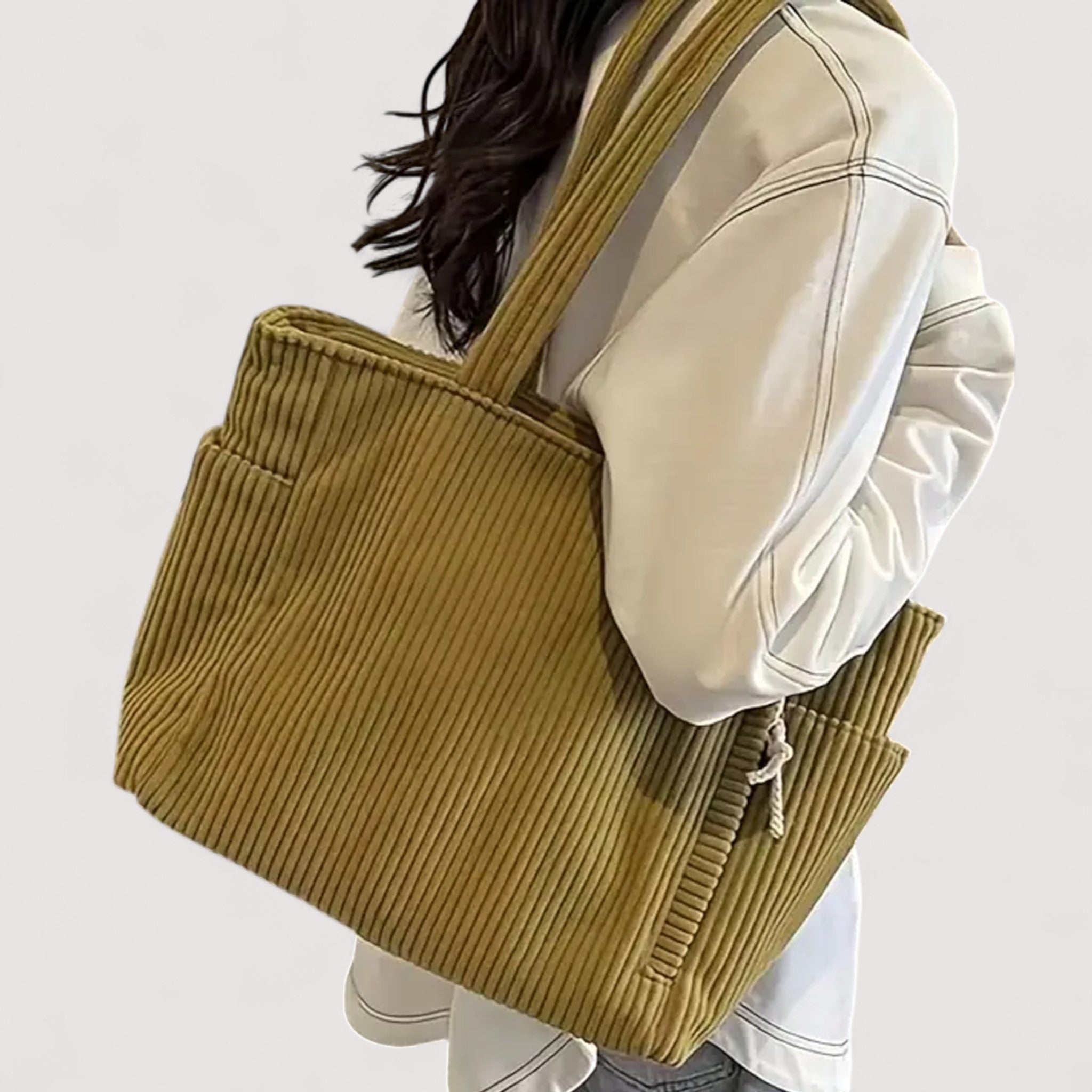 Amélie™ | Ruime Dagelijkse Ribbel Tas