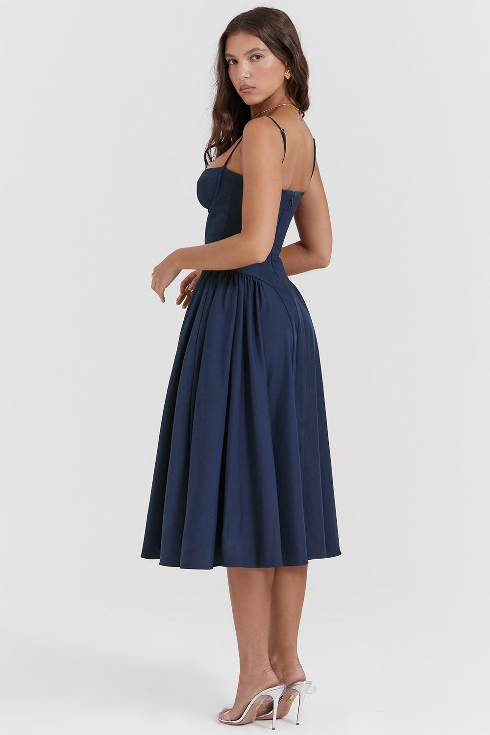 Celine Corset Midi Jurk