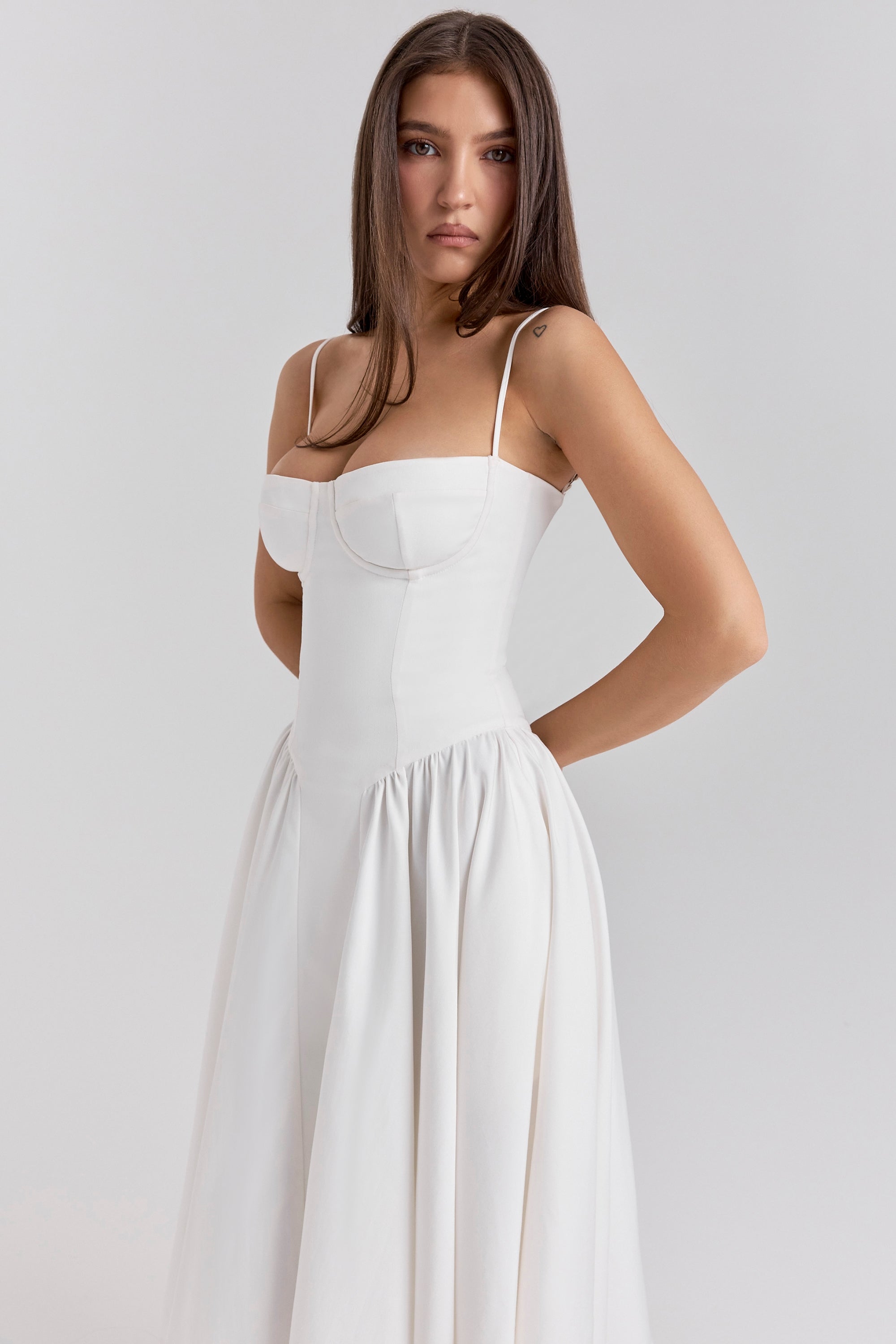 Celine Corset Midi Jurk