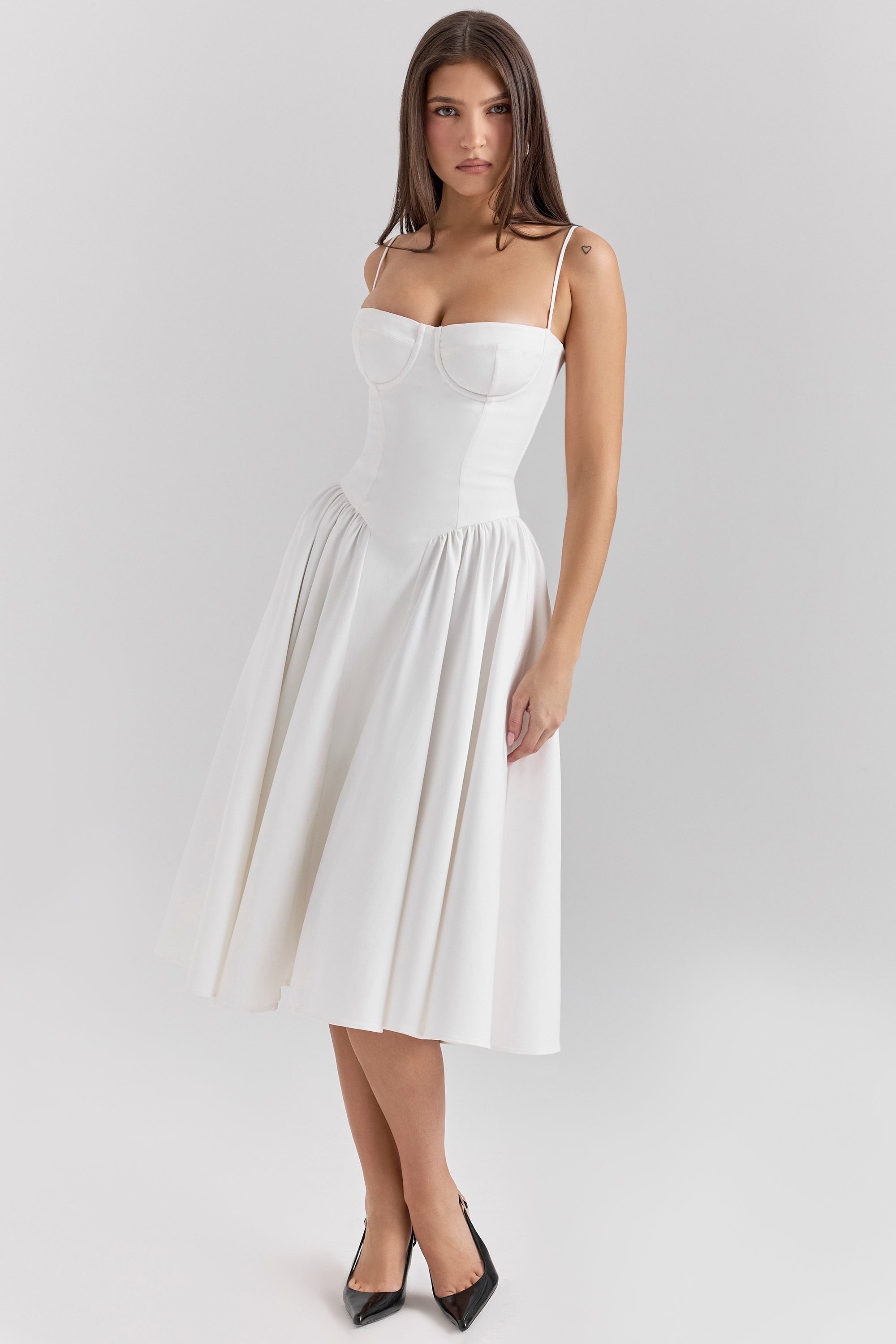 Celine Corset Midi Jurk