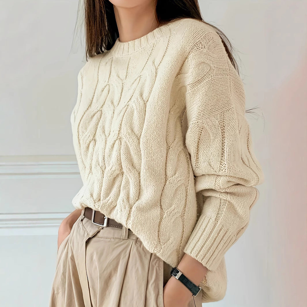 Mara™ | Oversized trui met blote schouders