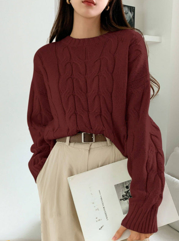 Mara™ | Oversized trui met blote schouders