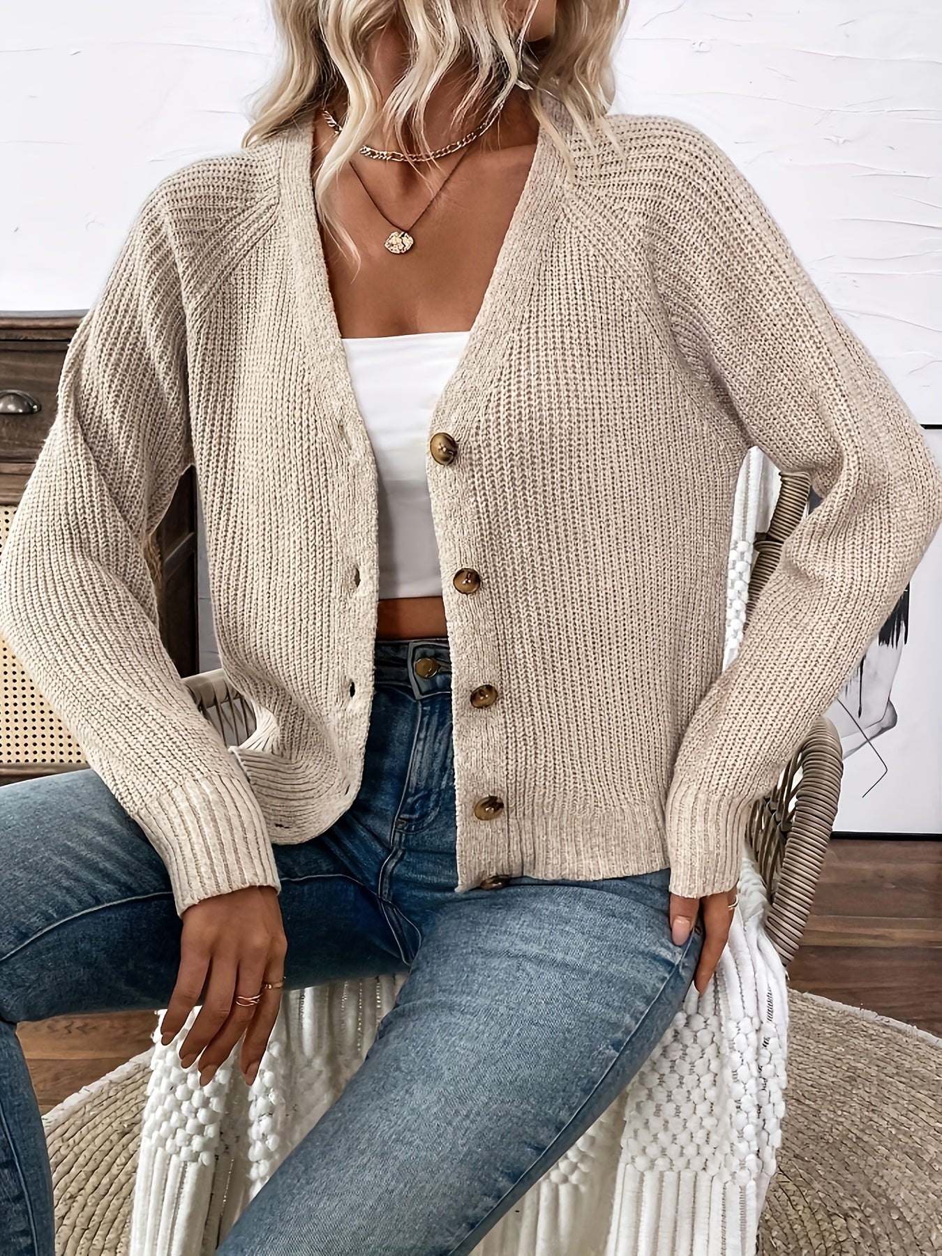 Astrid gebreide cardigan