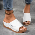 Orthocomfort™ | sandaal met 6cm comfortzool