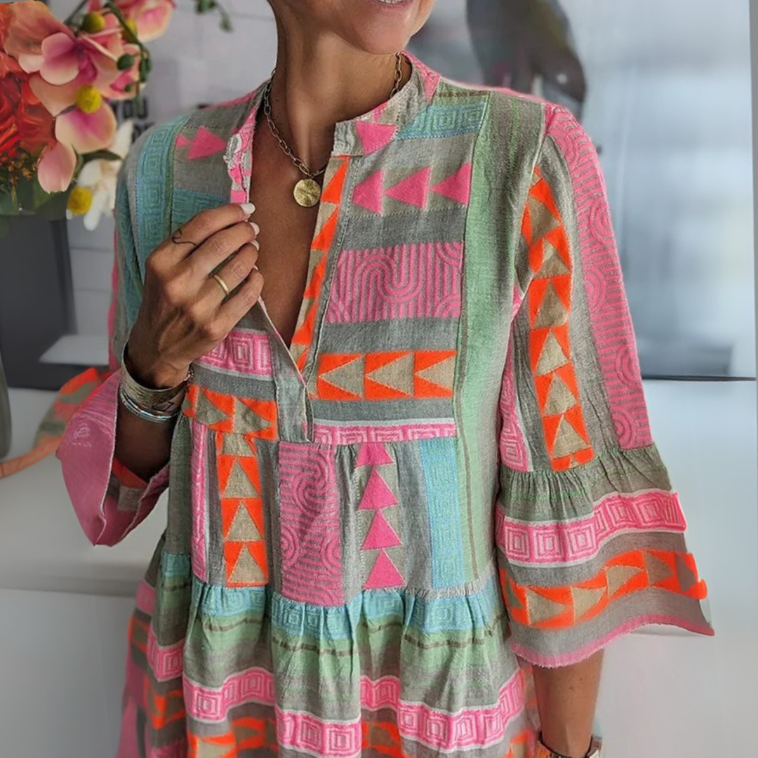 Leonie™ |  Lente Jurk