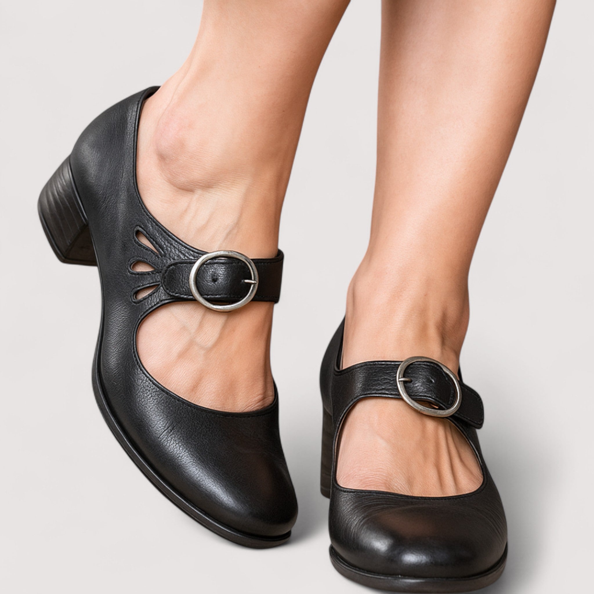Els | Orthopedische leren sandalen met comfortabele wedge-zool