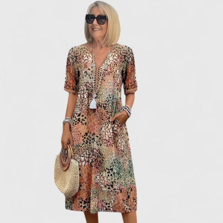 Isolde™ | Elegante & Comfortabele Midi Dress