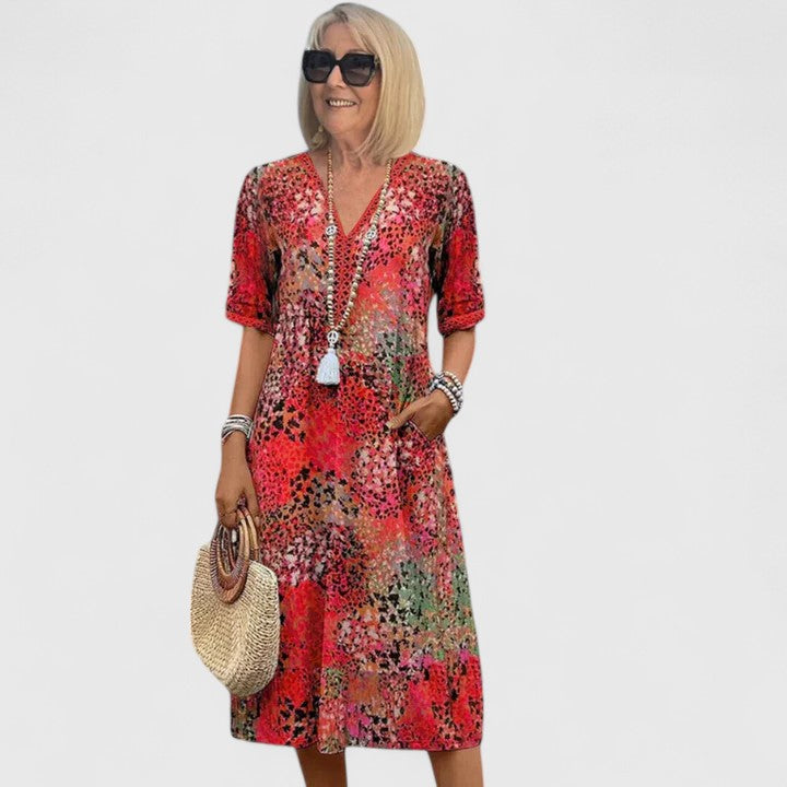 Isolde™ | Elegante & Comfortabele Midi Dress