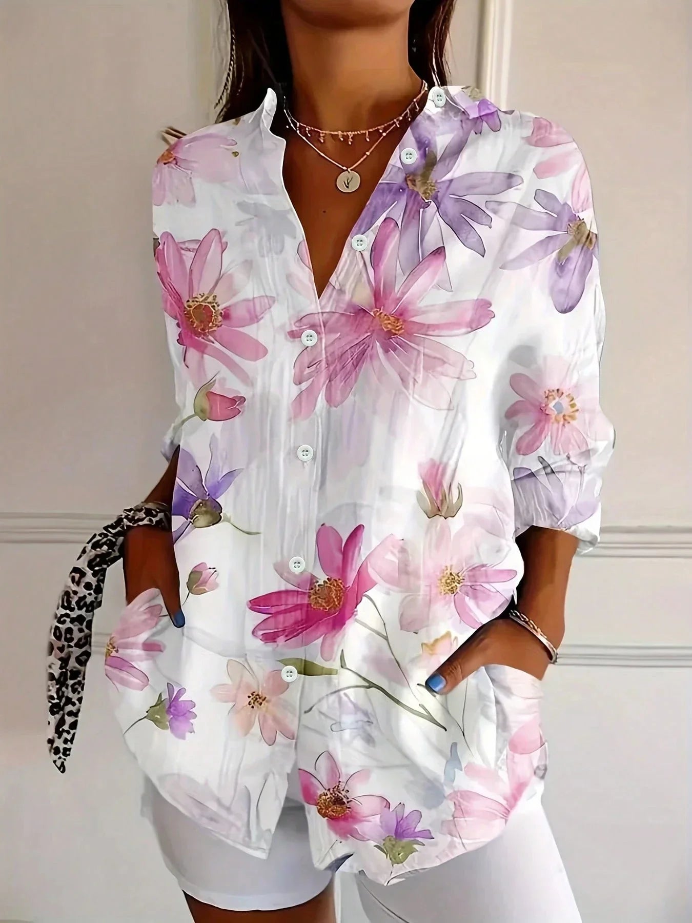 Annika | Kleurrijke blouse