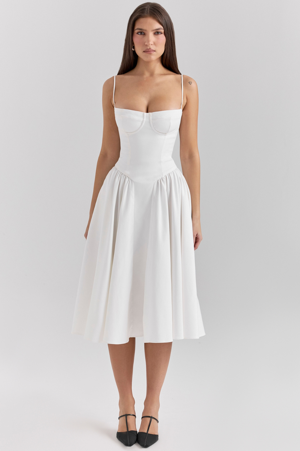 Celine Corset Midi Jurk
