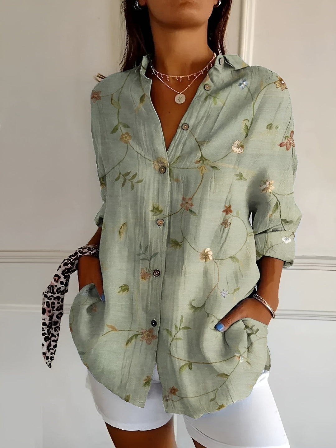 Lovisa™ – Elegante Soepelvallende Blouse met Bloemenprint