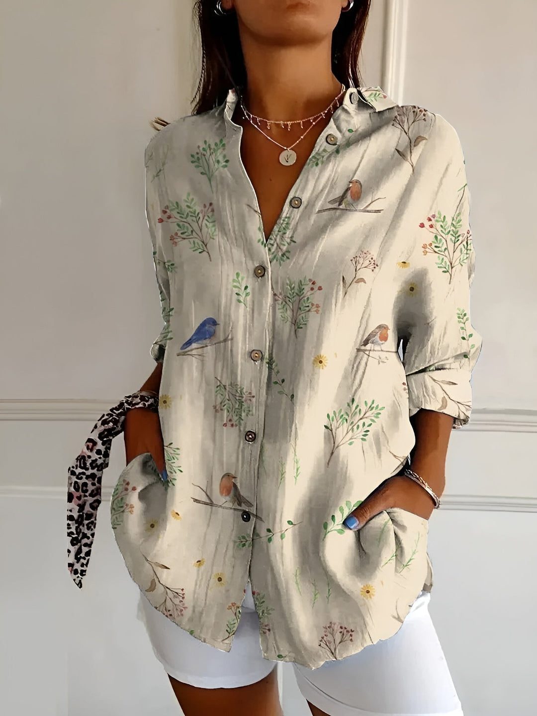 Lovisa™ – Elegante Soepelvallende Blouse met Bloemenprint