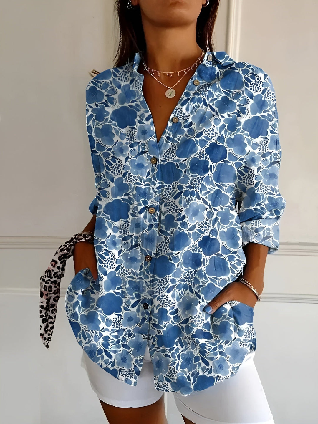 Lovisa™ – Elegante Soepelvallende Blouse met Bloemenprint