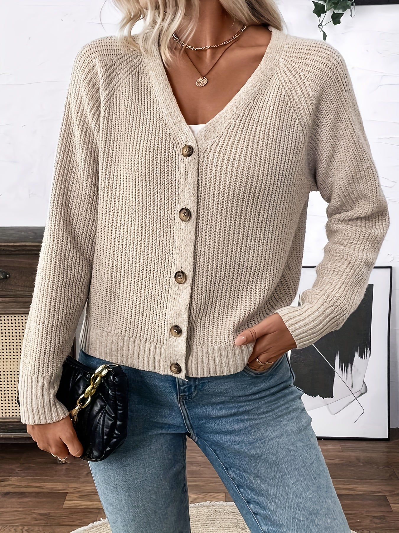 Astrid gebreide cardigan
