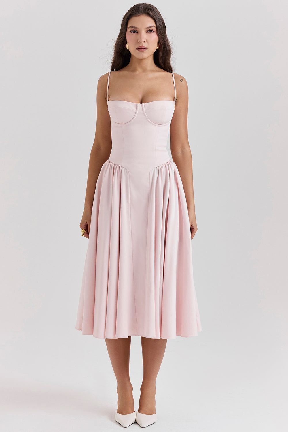 Celine Corset Midi Jurk